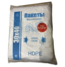 Мешок ПНД 30*40 10мкм 0,9кг БОБ синяя