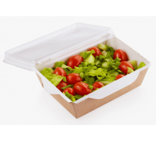 Салатник ECO OpSalad 800мл Белый 207x127x55мм (уп50/кор200)
