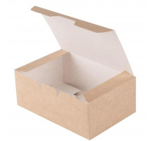 Коробка ECO FAST FOOD BOX L 150*91*70мм (уп25/кор500) крафт