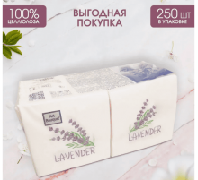 Салфетки бумажные 24*24см 250шт 2-х слойные РИСУНОК В АССОРТИМЕНТЕ