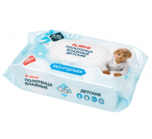 Полотенца влажные детские гипоаллергенные 80шт LAIMA Kids