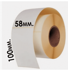 Термоэтикетка 58*100 (300 этикеток)
