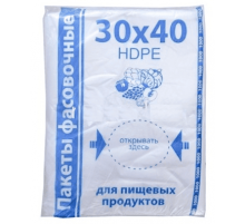 Мешок ПНД 30*40 10мкм 1,2кг БОБ синий