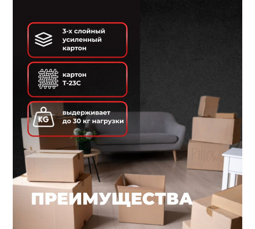 Коробка картонная 400*400*400 Т-23С
