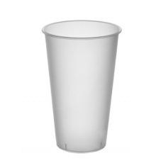 Стакан 455/500мл BUBBLE CUP D-90мм прозрачный матовый